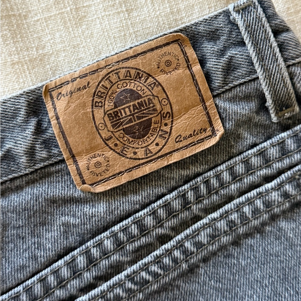 Brittania Gray Men's Jeans W32 L34